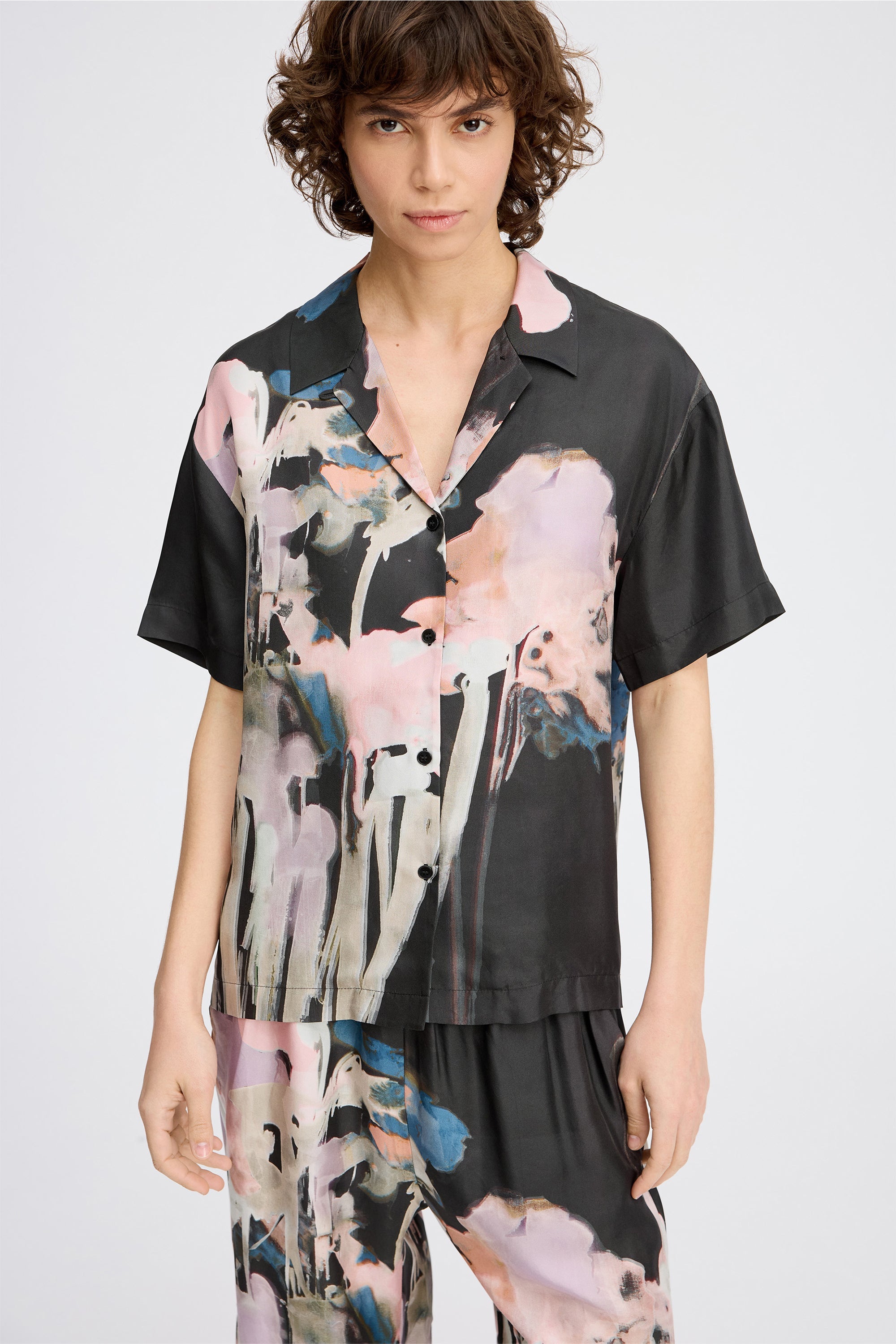 PIANE SILK - BLACK