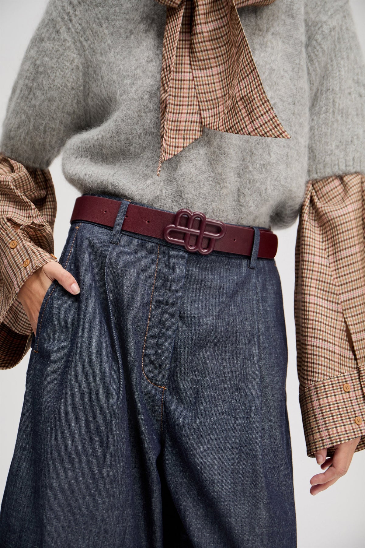 MUNTHE Boud Pant Brown