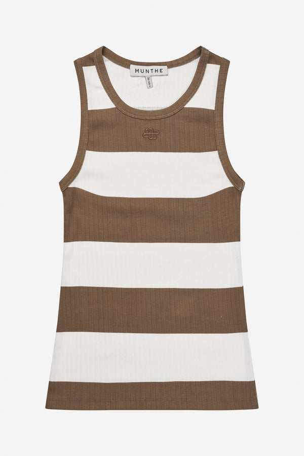 TEZZA - STRIPE MOCCA