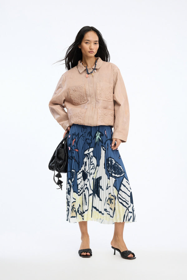 CHARMING - PRINT BLUE