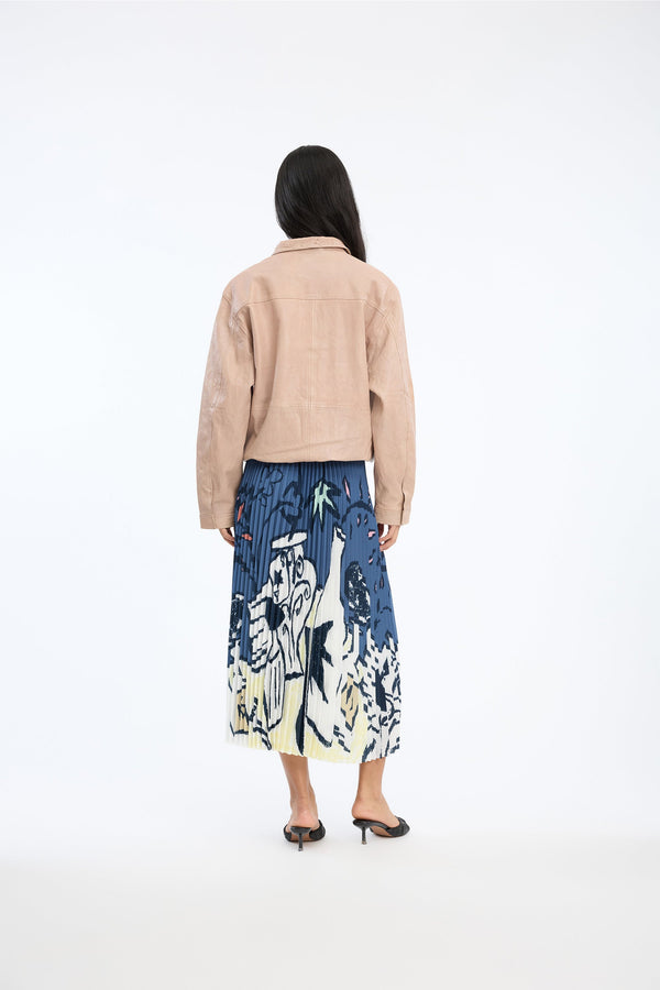 CHARMING - PRINT BLUE