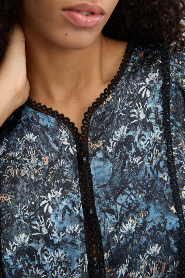 VRISTUNA - PRINT BLUE